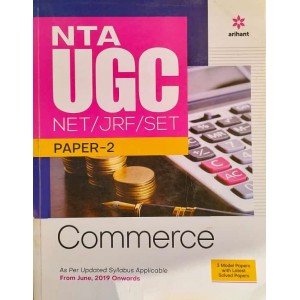 Arihant Publication's NTA UGC NET/JRF/SET Paper 2 Commerce with 3 Model Papers